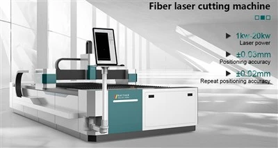 Factory Automatic Fiber Single Platform Laser Cutting Machine